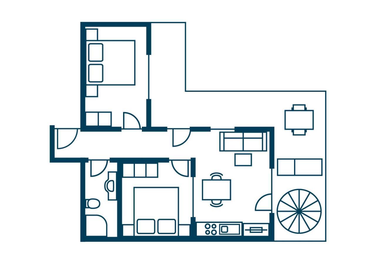Der Blaue Reiter Aparthotel Schenna Luaran gambar